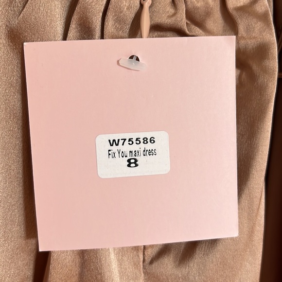 Showpo Prom Formal Sequin Long Dress- dusty rose, size S - Picture 13 of 14